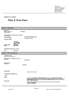 KS Chems Floor & Drain Kleen 080123