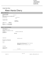 KS Chems Kleen Hands Cherry 080123
