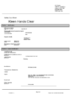 KS Chems Kleen Hands Clear 080123